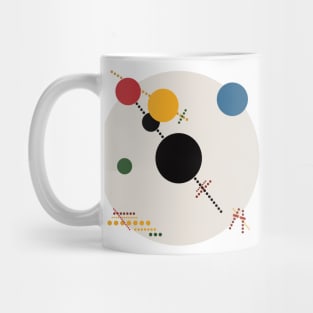 Kazimir Malevich inspired composition 2 Mug